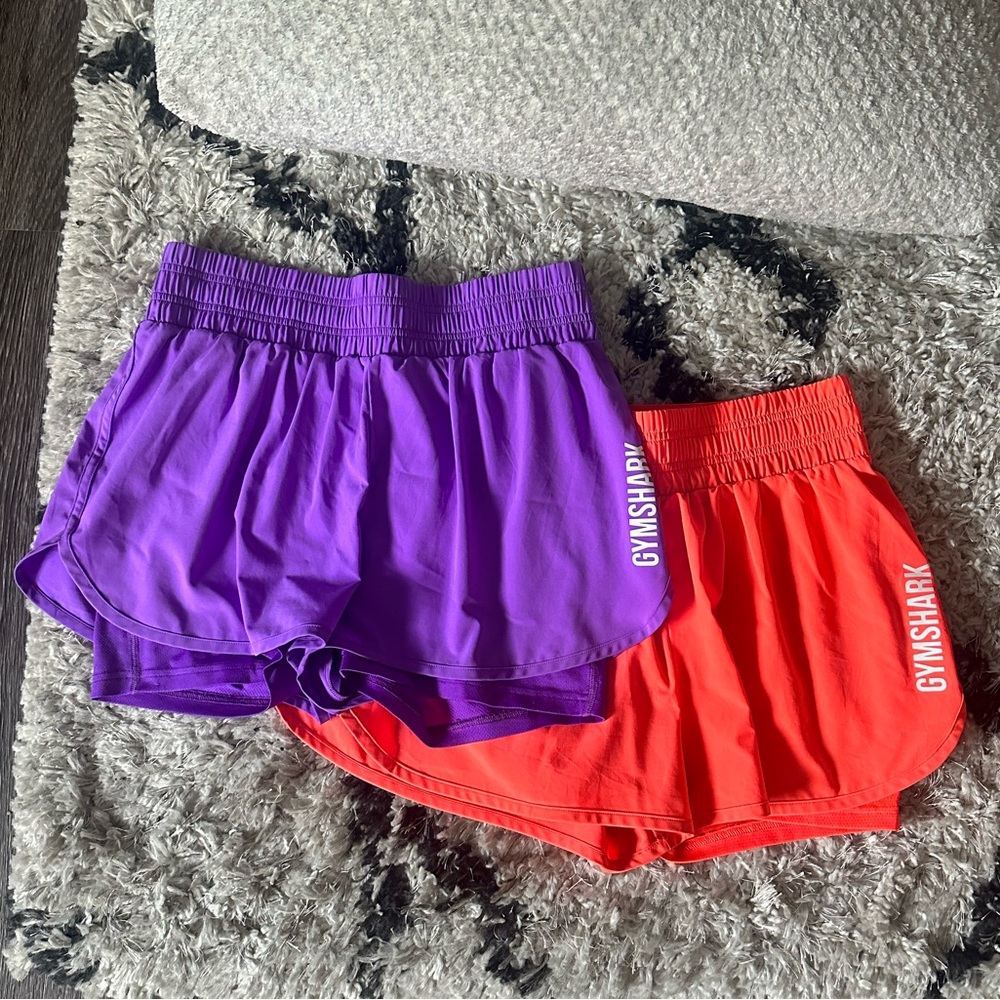 Women’s GymShark Pulse Mid Rise Lined Shorts SMALL